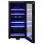 Adler | Wine Cooler | AD 8080 | Energy efficiency class G | Free standing | Bottles capacity 24 | Cooling type Compressor | Blac - 8
